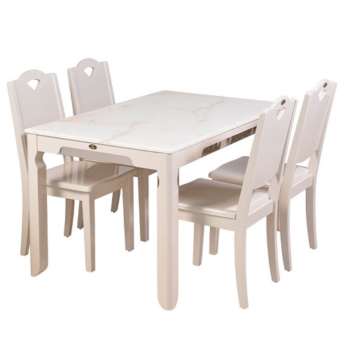 Bộ bàn ghế phòng ăn HGB66B, HGG66