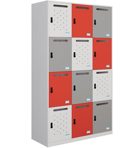 Tủ locker khóa số 12 ngăn TU984-3KS