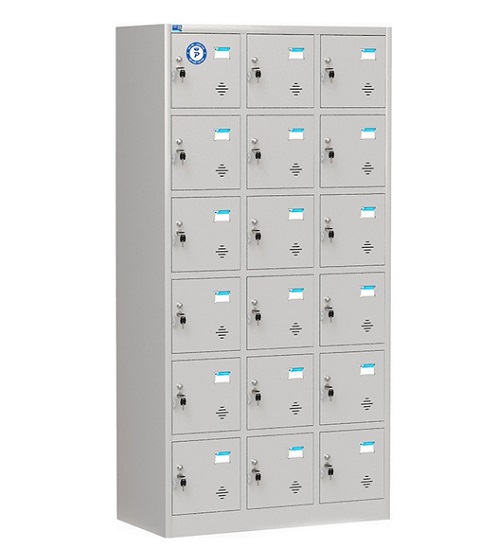 Tủ locker sắt 18 ngăn hòa phát TU985-4KP